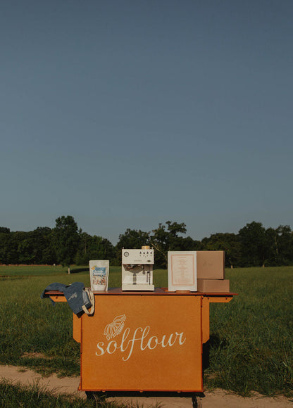 Sol Flour Café Cart for the  Big Day